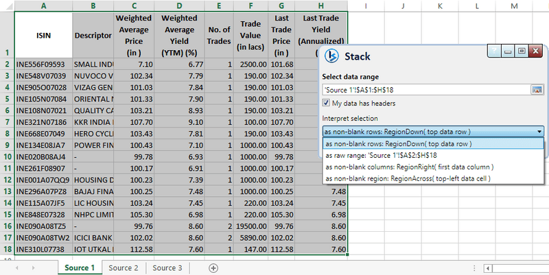 Source1 Data range