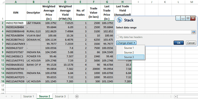 Change Sheet